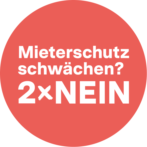 2x Nein zum Angriff auf das Mietrecht